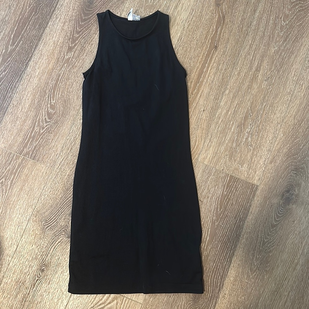 H&M black mini dress size XS